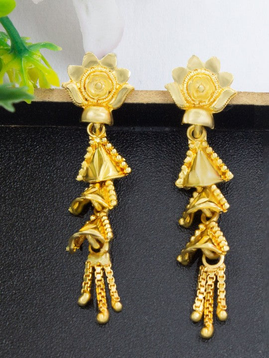 22KT Gold Plated Drop Earrings