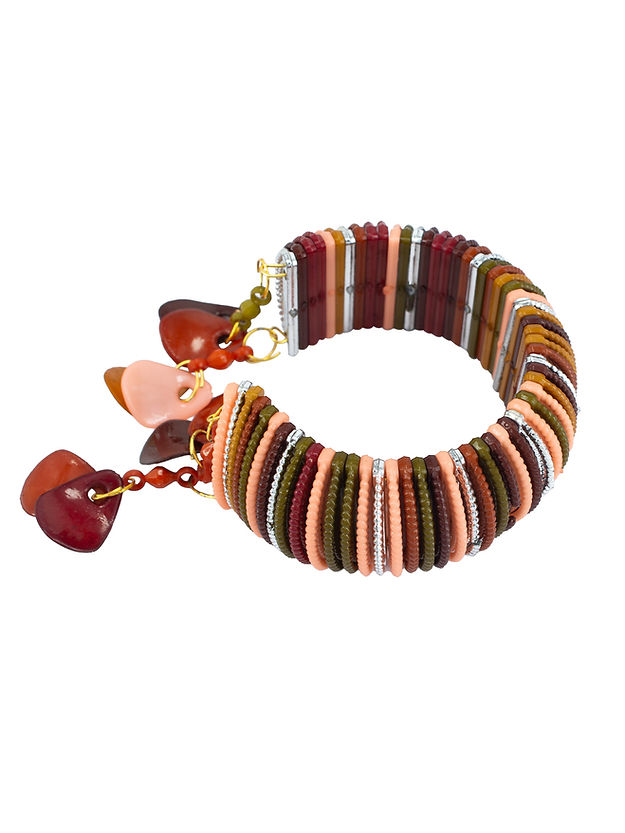 Multi Color Drop Cuff Bracelet For Women