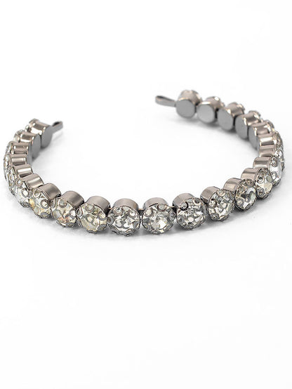 CZ Studded Adjustable Kada Bracelet