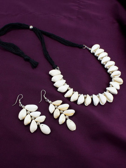 Sea Shells Beaded Jewellery Set