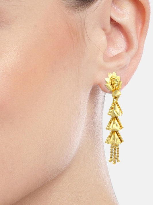 22KT Gold Plated Drop Earrings