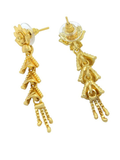 22KT Gold Plated Drop Earrings