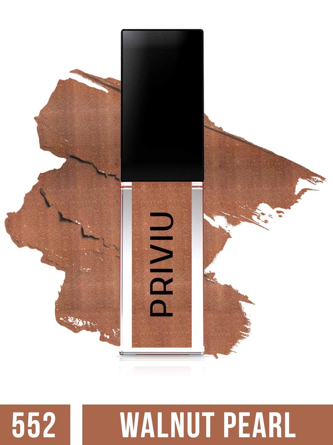 Metallic Matte Liquid Lipstick 4.5 ml- Walnut Pearl 552