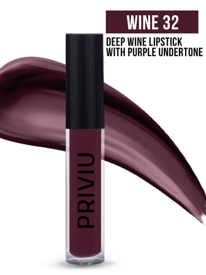 Hydra Matte Liquid Lipstick 4 ml- Wine 32