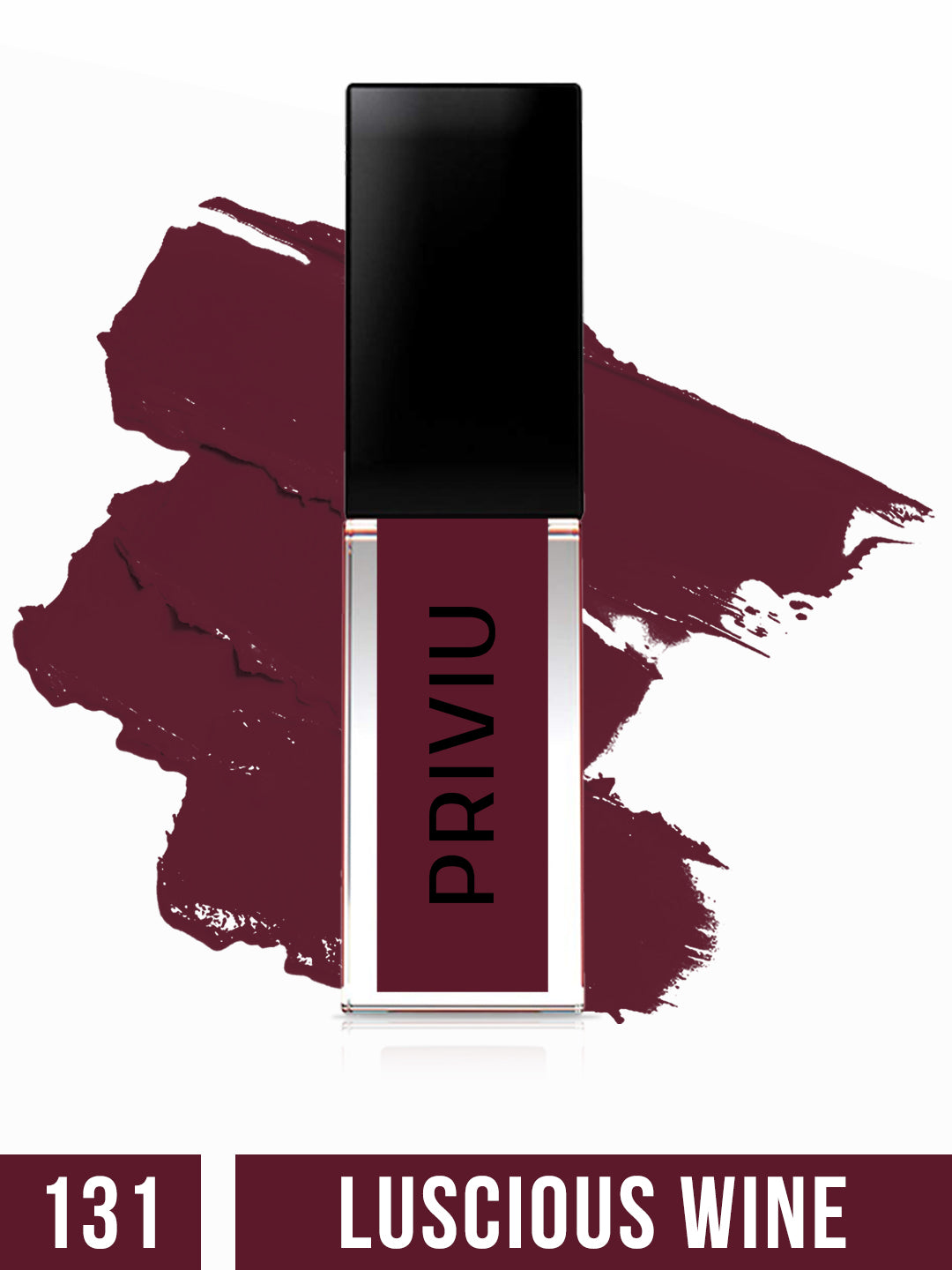 Soft Touch Matte Waterproof Liquid Lipstick 4.5 ml- Luscious Wine 131