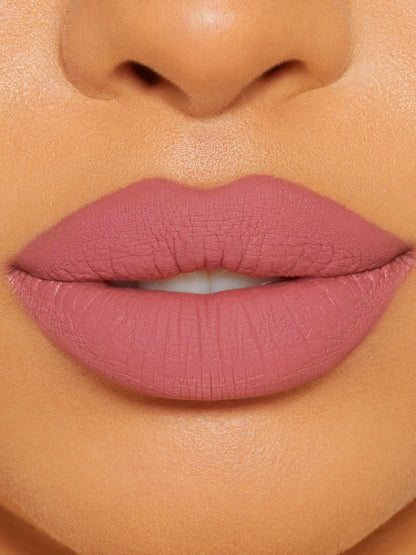 Soft Touch Matte Waterproof Liquid Lipstick 4.5 ml- Pastel Ruby 321