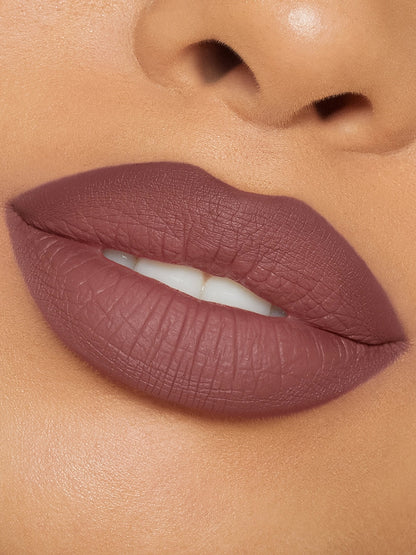 Soft Touch Matte Waterproof Liquid Lipstick 4.5 ml- Mocha truffle 521