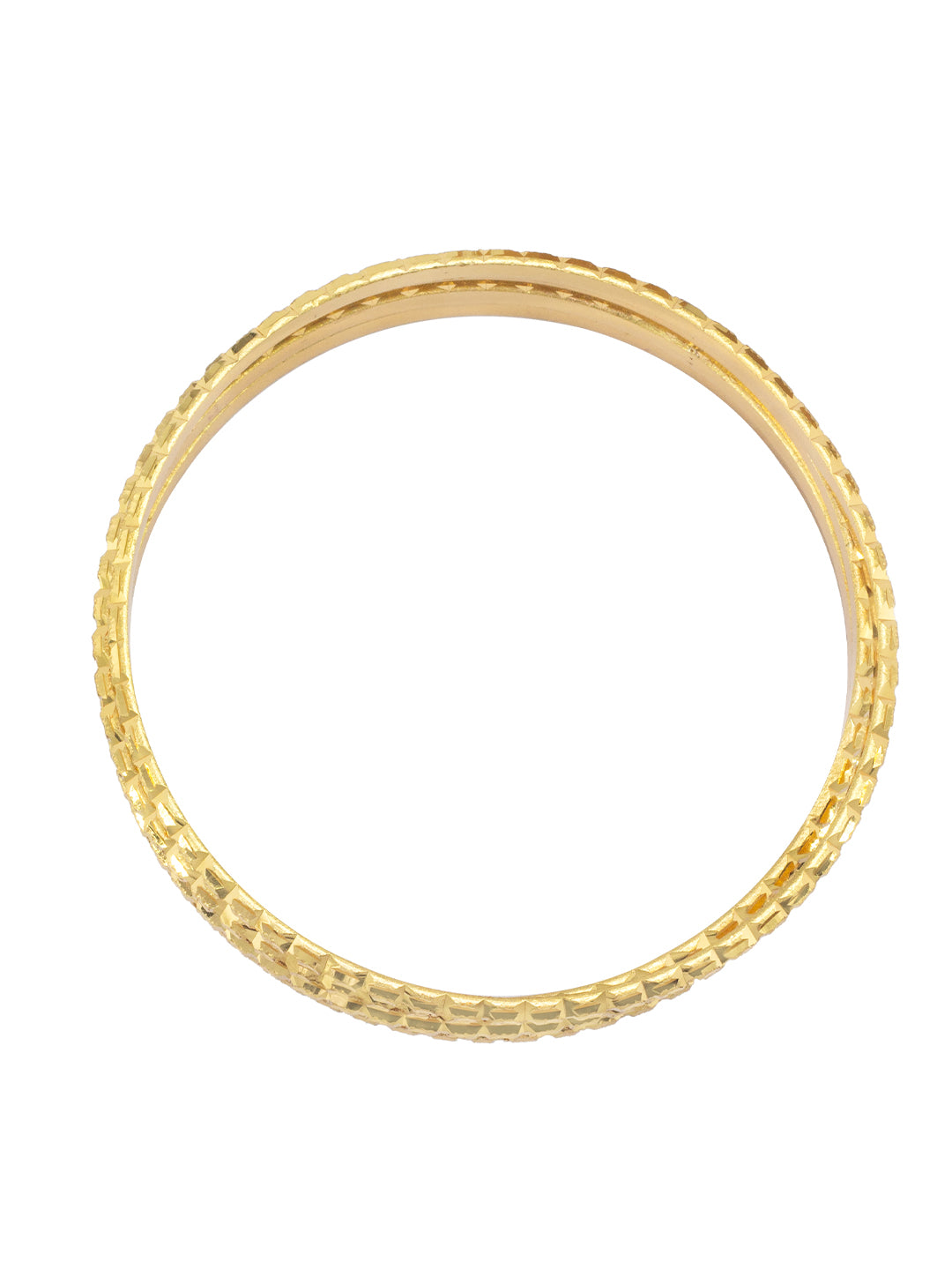 Set of 4 Gold Plated Minimal Bangles