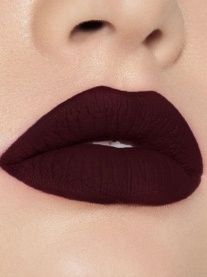 Soft Touch Matte Waterproof Liquid Lipstick 4.5 ml- Alluring Plum 441