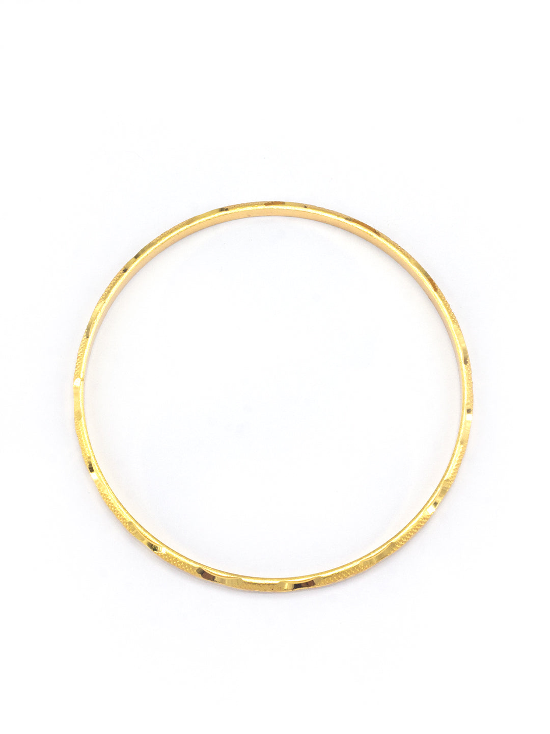 Set of 4 Gold Plated Minimal Bangles