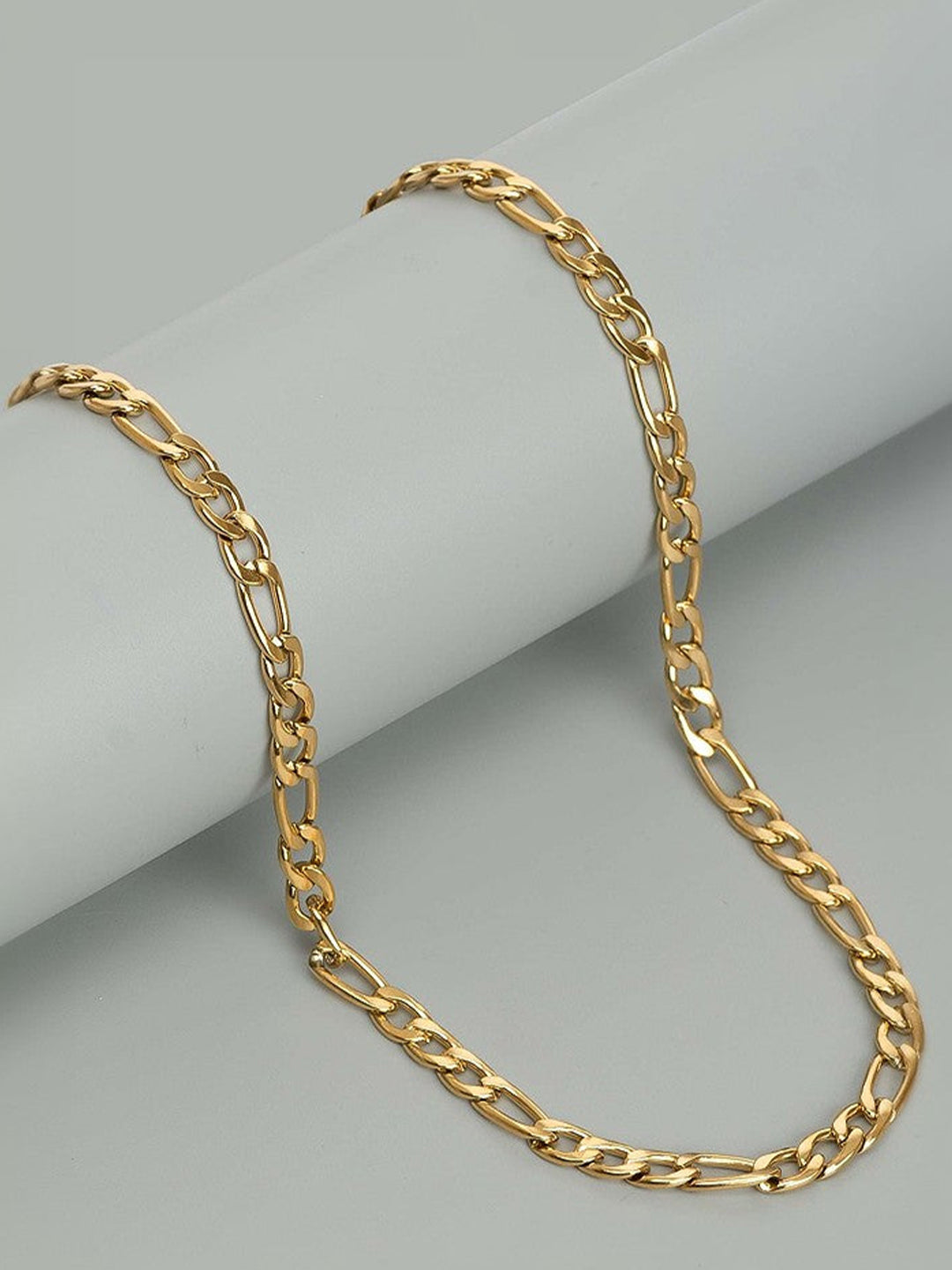 Broad Gold Plated Chain For Men