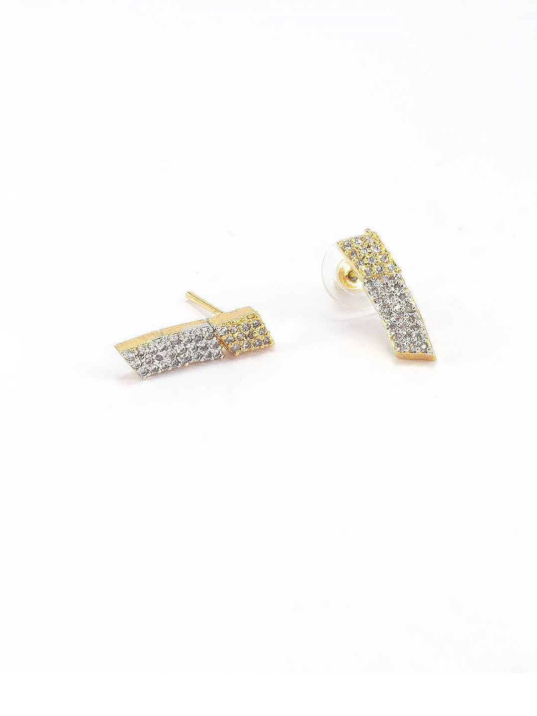 Gold Plated American Diamond Jewellery Set