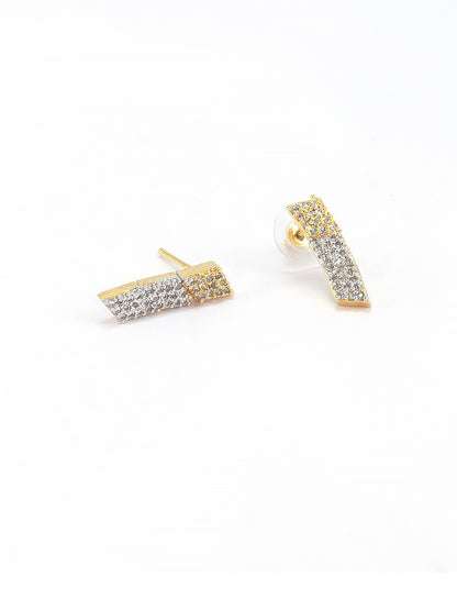 Gold Plated American Diamond Jewellery Set