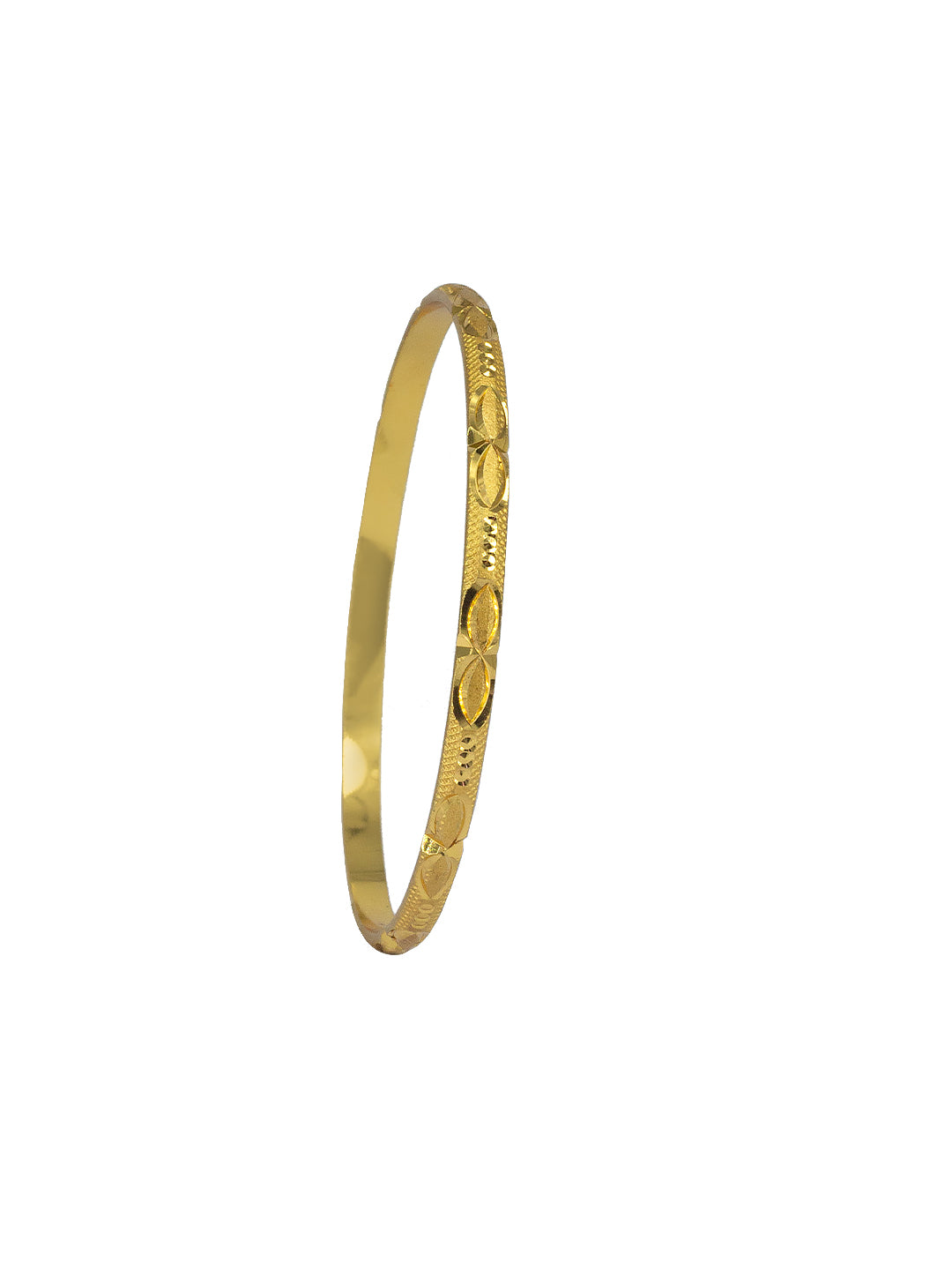 Set of 4 Gold Plated Minimal Bangles