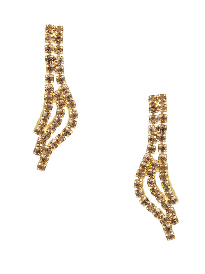 Gold Plated CZ Studded Designer Jewellery Set