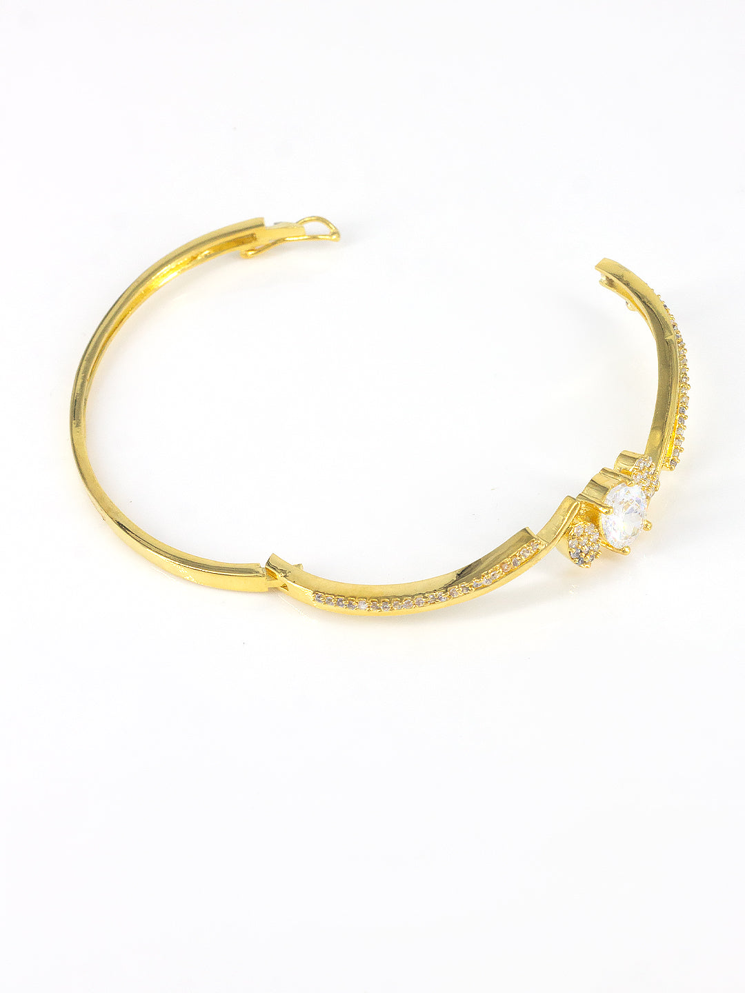 AD Statement Gold Plated Trendy Bracelet