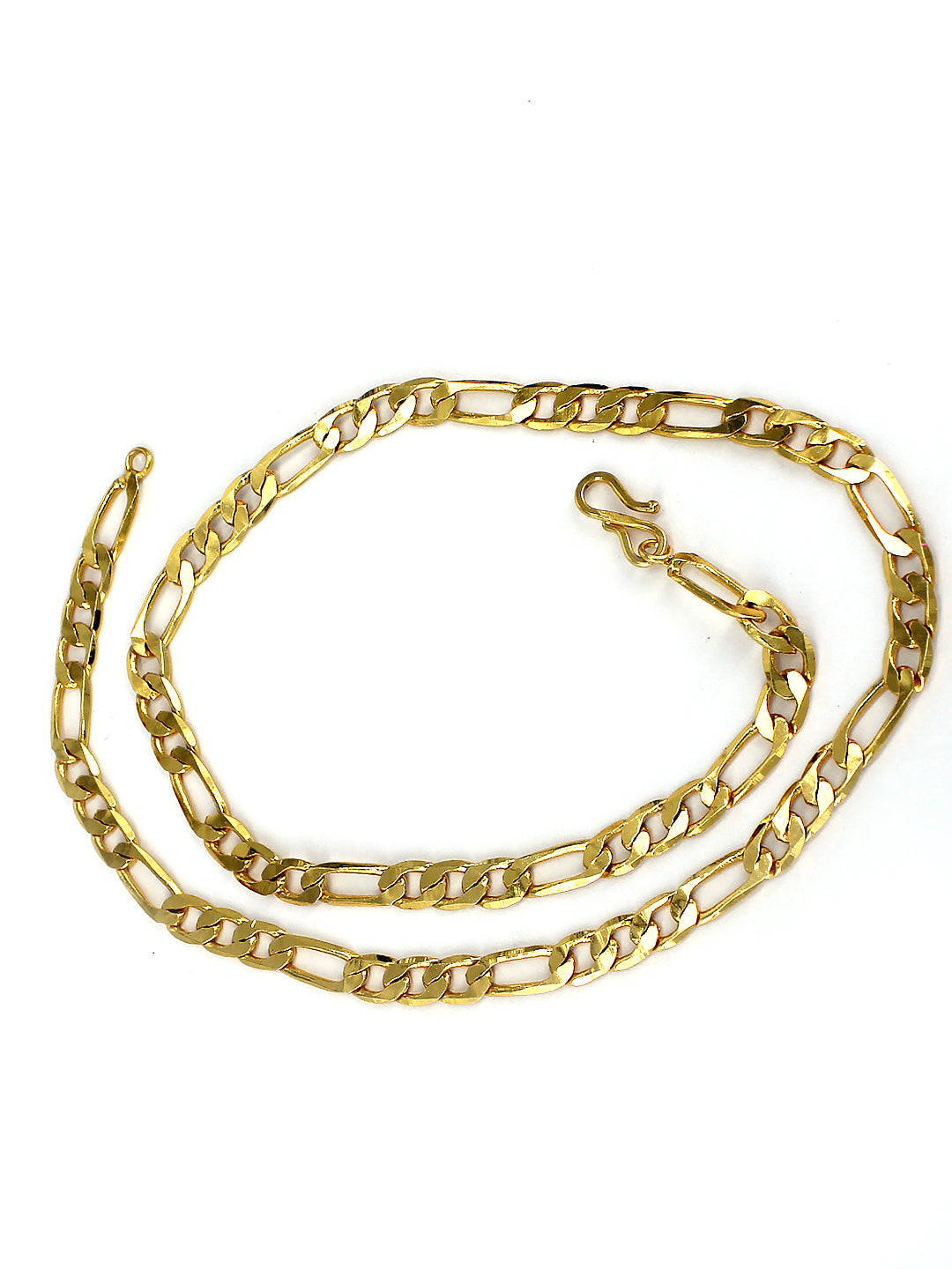 Broad Gold Plated Link Chain For Men