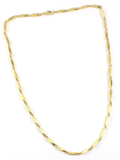 Men's Sleek Classic Gold Plated Chain